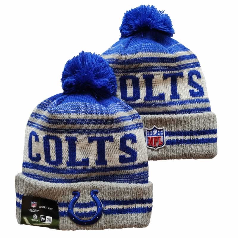 Colts Team Logo Royal and Gray Pom Cuffed Knit Hat YD,We sell and wholesale Colts Team Logo Royal and Gray Pom Cuffed Knit Hat YD on line form chian!